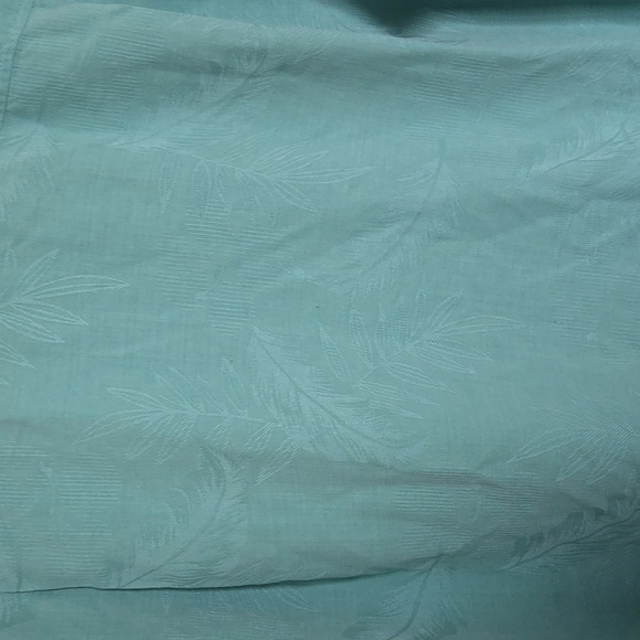 Tommy Bahama Blue Original Fit 100% Silk Casual Button Down Shirt Size L - Picture 6 of 7